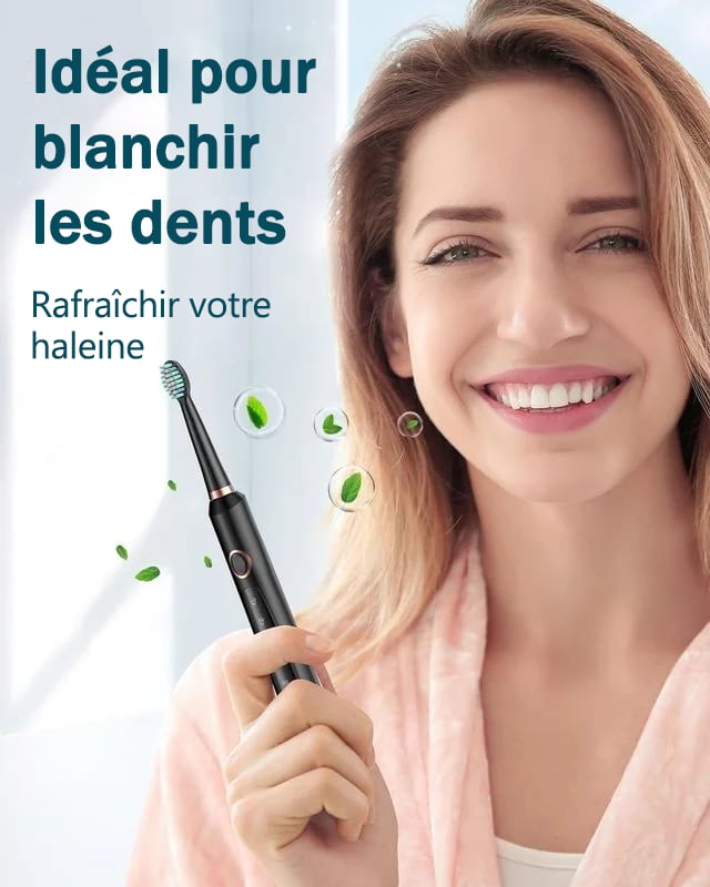 🔥Dernier jour de soldes -49 % de réduction😍Brosse à dents électrique sonique pour adulte