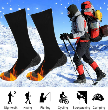 Chaussettes d'Hiver Thermo-Chauffantes