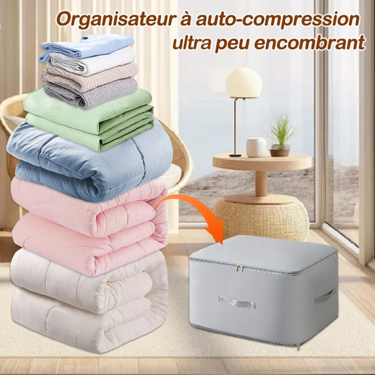 😍Dernier jour 49 % de réduction - Organisateur de compression de voiture super peu encombrant